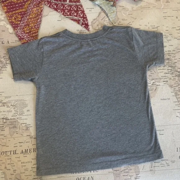 Rivet Apparel Co Gray “Daydreamer” Graphic Kids T-Shirt Size 2/3 - Picture 4 of 4